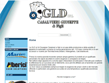 Tablet Screenshot of gldsrl.com